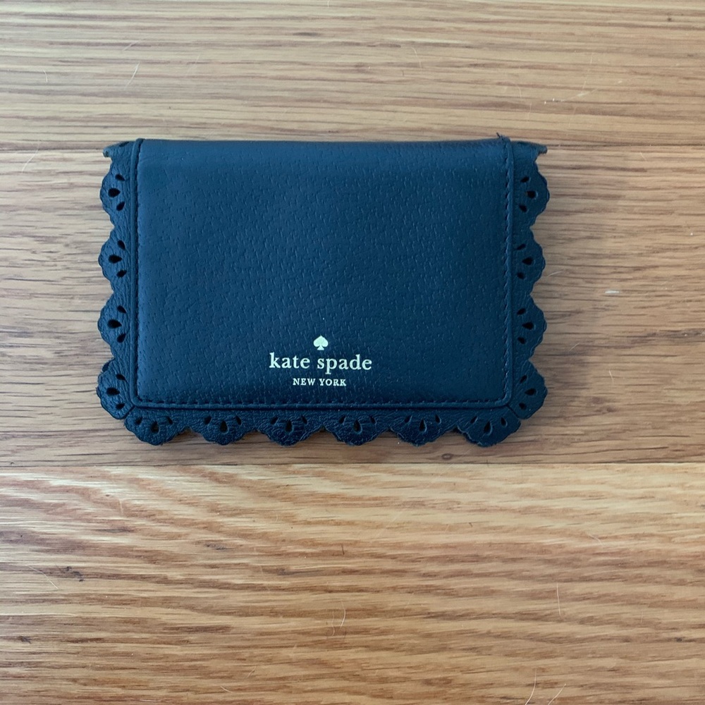 Kate Spade Black Leather Wallet